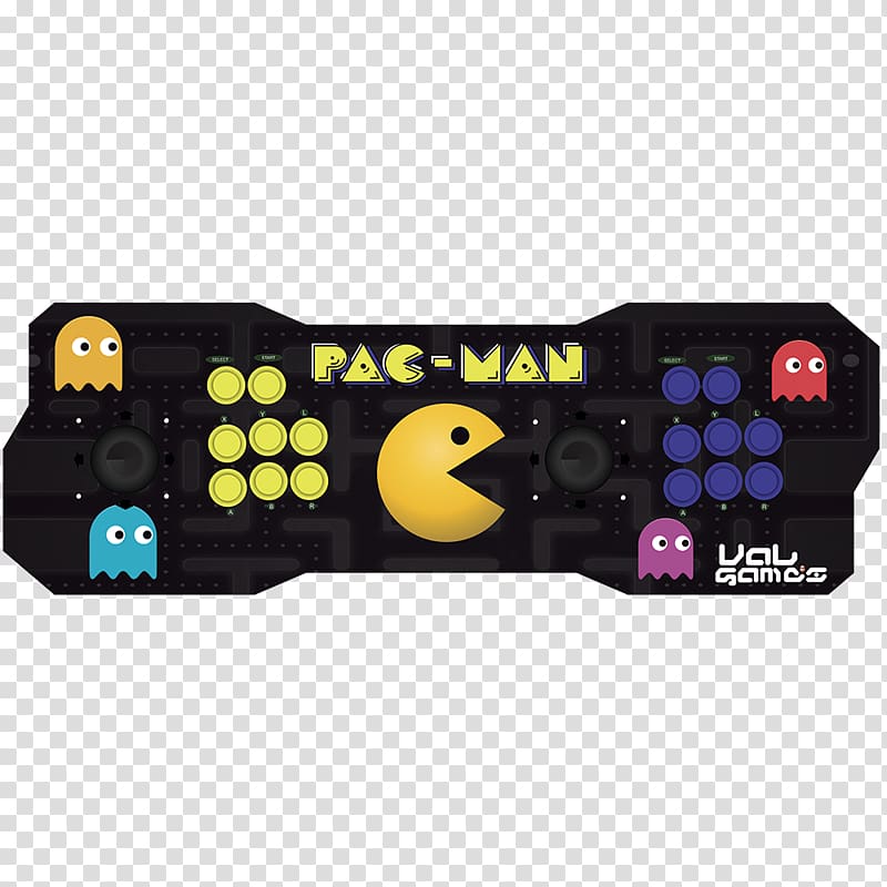 Pac-Man XBox Accessory PlayStation Game Controllers Video game, Modular Connector transparent background PNG clipart