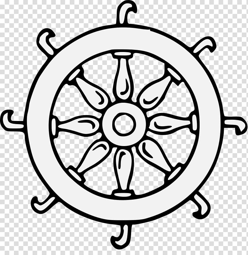 Bicycle Wheels Line art Leadership , heraldic transparent background PNG clipart