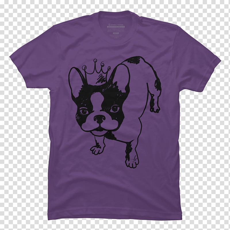 French Bulldog Boston Terrier Pug T-shirt, french bulldog yoga transparent background PNG clipart