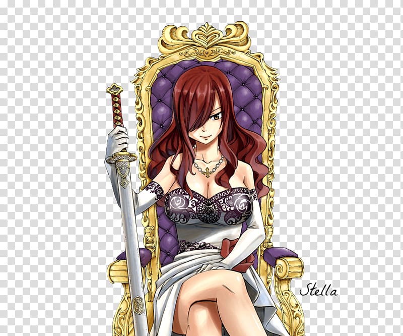 Erza Scarlet Natsu Dragneel Juvia Lockser Fairy Tail Lucy Heartfilia, fairy tail transparent background PNG clipart