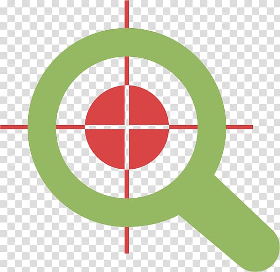 Red target icon, Reticle Icon, Target transparent background PNG clipart