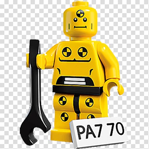 Lego City Undercover Lego Minifigures Crash test dummy, Character Art design transparent background PNG clipart