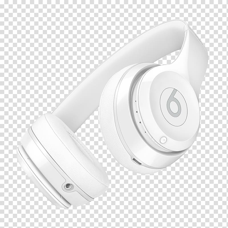 Beats Solo3 Headphones Beats Electronics Wireless Bluetooth, wearing a headset transparent background PNG clipart