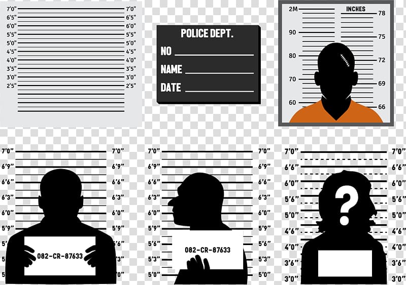 mug shots , Mug shot Prison Police station, Cartoon style prison face transparent background PNG clipart