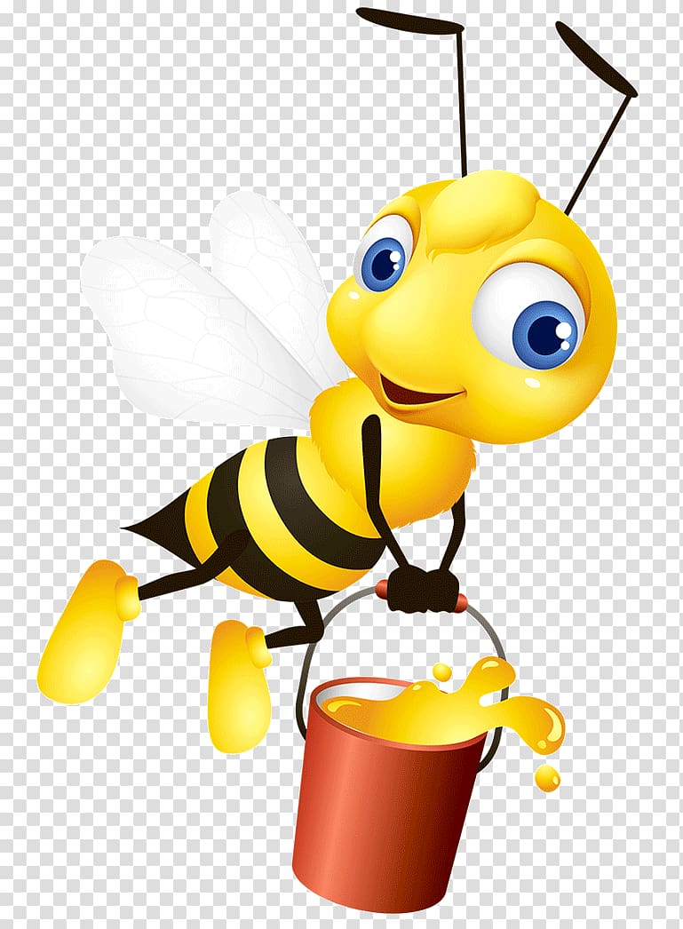 Western honey bee Insect graphics Bumblebee, bee transparent background PNG clipart