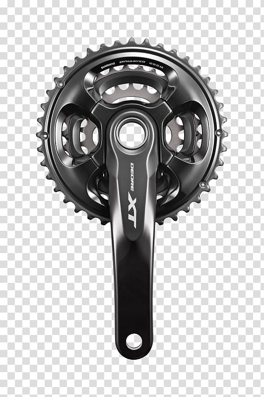 Bicycle Cranks Shimano Deore XT Shimano XTR Bottom bracket, Bicycle transparent background PNG clipart
