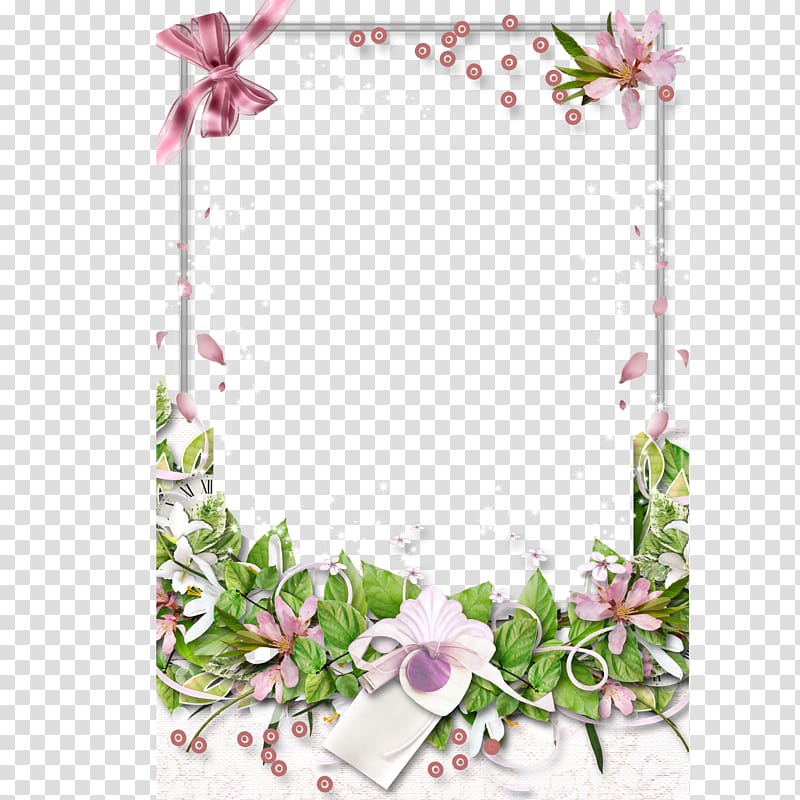 Creative Flowers,frame transparent background PNG clipart
