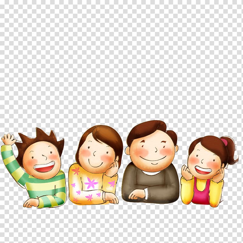 Family Significant other Echtpaar, happy family transparent background PNG clipart
