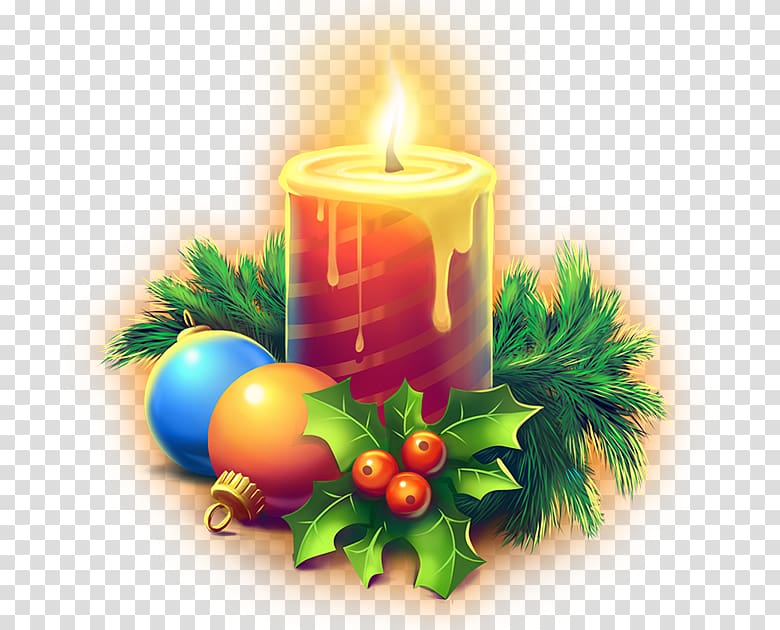 Christmas ornament Still life Casino Natural foods Candle, Candle transparent background PNG clipart