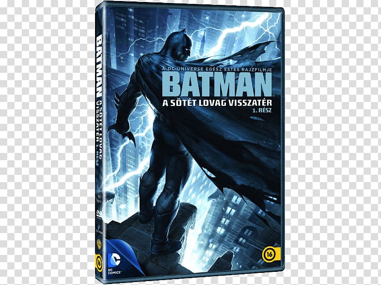 Batman The Dark Knight Returns DC Universe Animated Original Movies Gotham City Film, batman transparent background PNG clipart