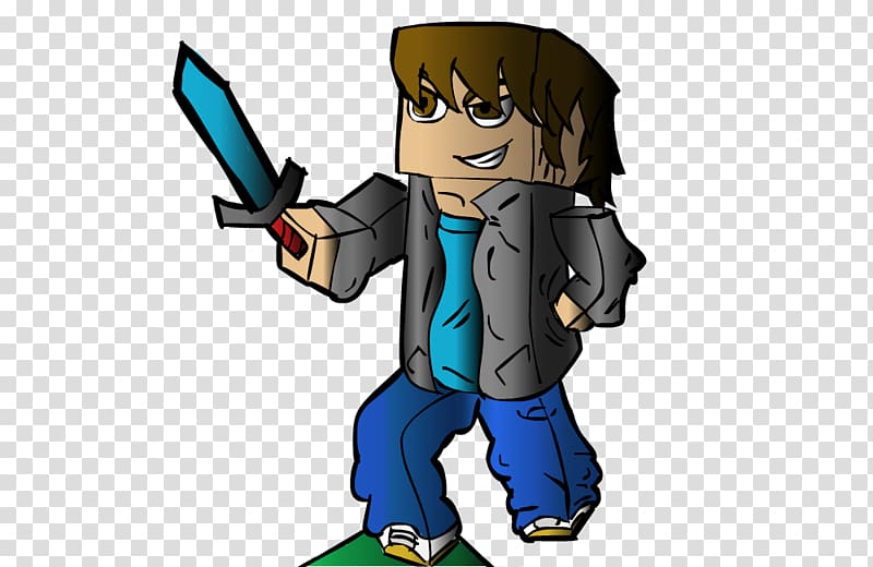 Minecraft YouTube Avatar Skin, Skinhead transparent background PNG clipart