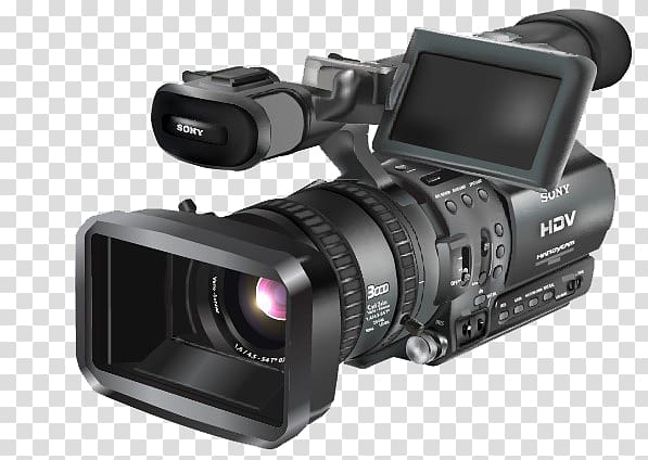 Video camera, Camera,black transparent background PNG clipart