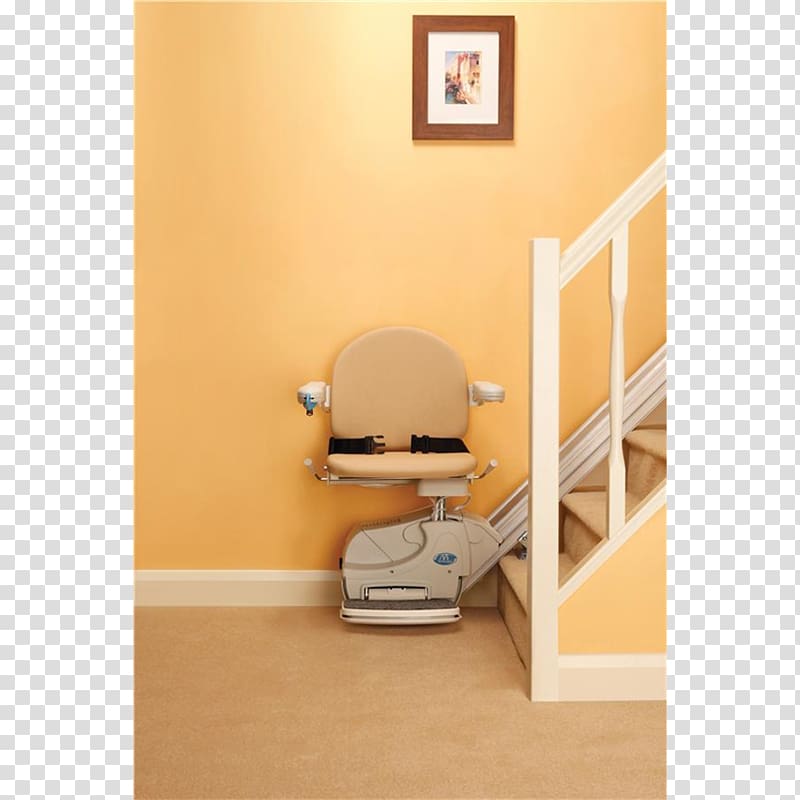 Handicare Stairlifts B.V. Stairs Elevator Wheelchair, simplicity transparent background PNG clipart