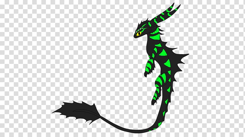Seahorse Dragon Line , Night Fury transparent background PNG clipart