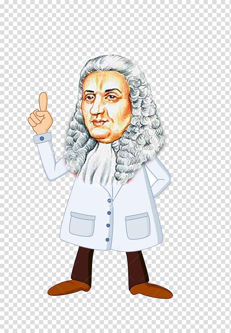 Robert Hooke Drawing Dessin animé Discovery Animaatio, scientist transparent background PNG clipart