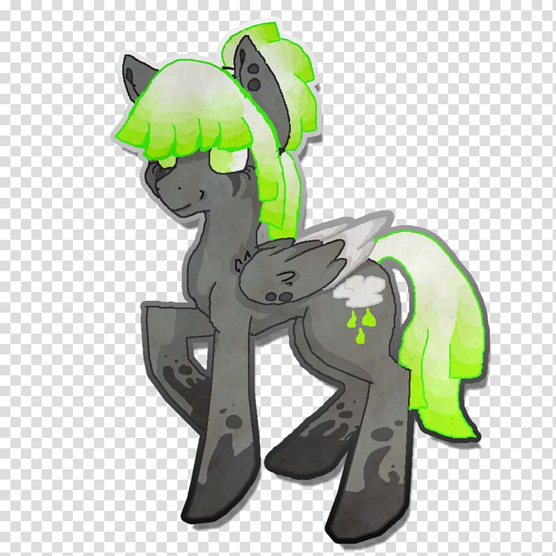 Horse Character, Acid Rain transparent background PNG clipart