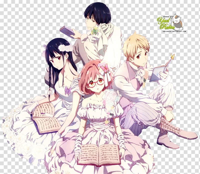 Beyond the Boundary Kyokai No Kanata Anime Kyoto Animation, Anime transparent background PNG clipart