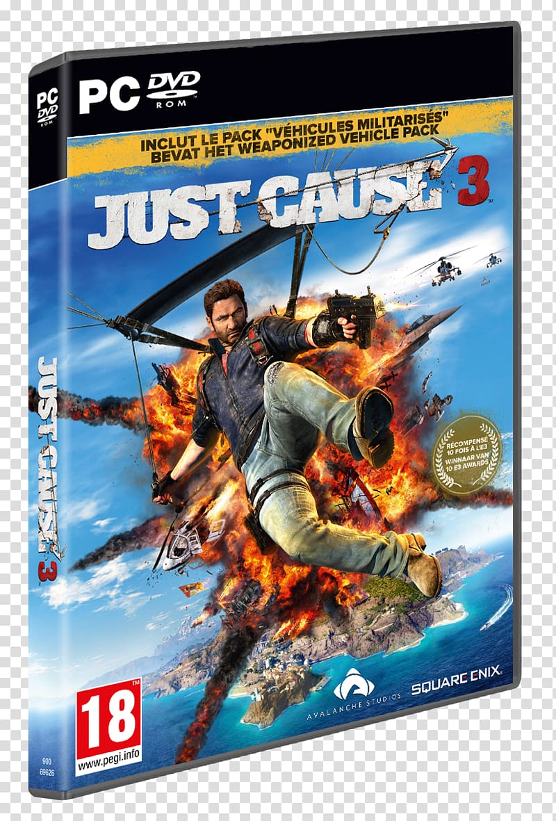 Just Cause 3 PlayStation 4 PlayStation 3 Just Cause 2, just cause transparent background PNG clipart
