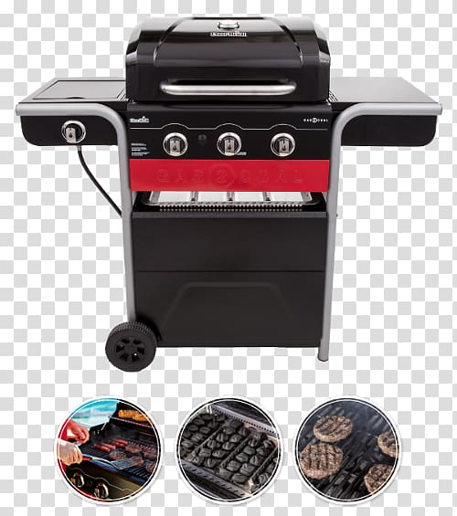 Barbecue Char-Broil Gas2Coal Hybrid Backyard Grill Dual Gas/Charcoal Grilling Natural gas, barbecue transparent background PNG clipart