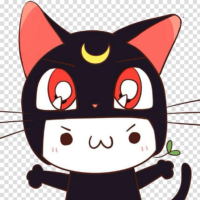 GitHub Kavaii Emoticon Vue.js Software repository, Black cat little boy transparent background PNG clipart