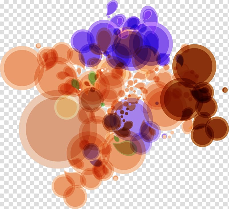 Orange Light , Orange fresh bubble circle transparent background PNG clipart