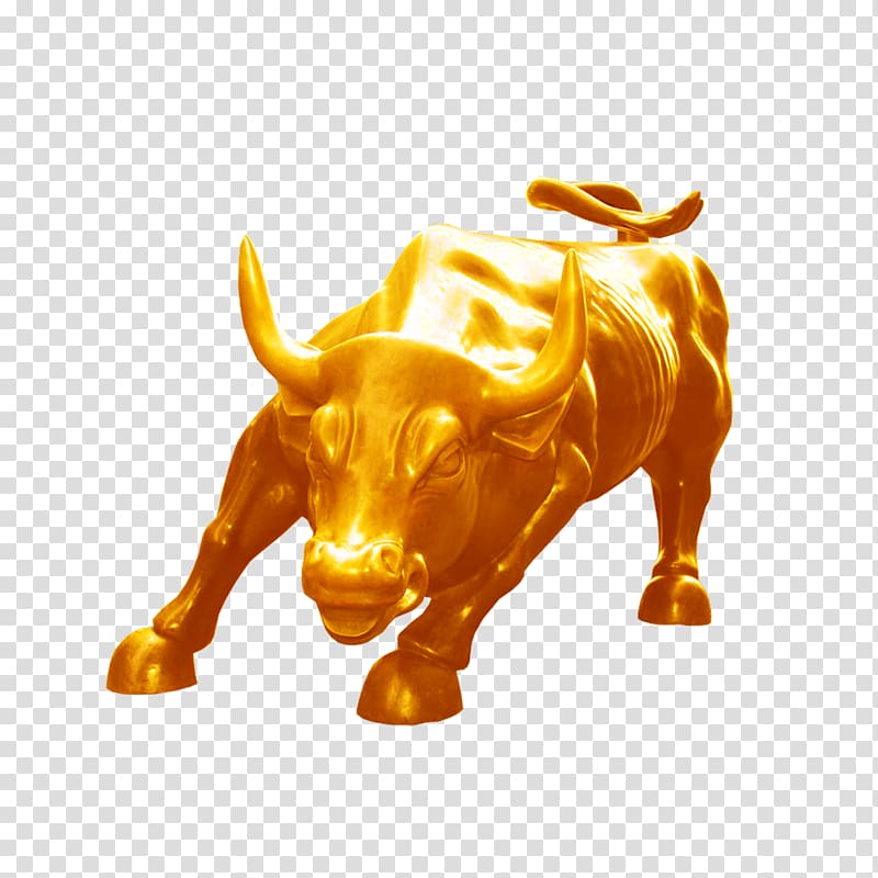 market Bull Priceu2013earnings ratio Wish, Financial Taurus transparent background PNG clipart