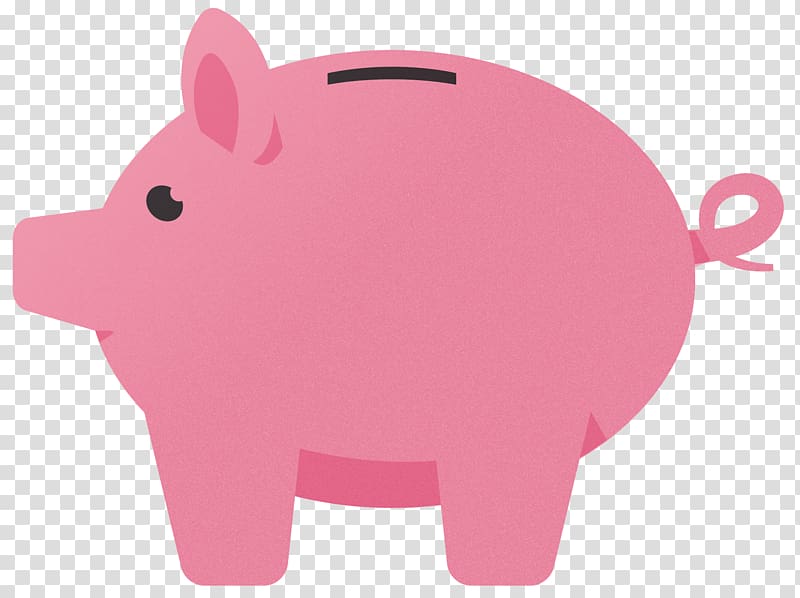 Piggy bank Pink M Snout, pig transparent background PNG clipart