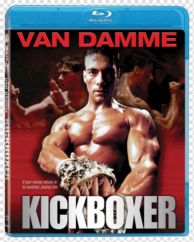 Jean-Claude Van Damme Kickboxer Blu-ray disc Kickboxing Film, dvd transparent background PNG clipart