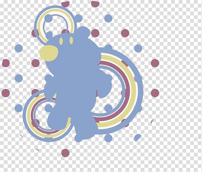 Blue , Blue bear transparent background PNG clipart