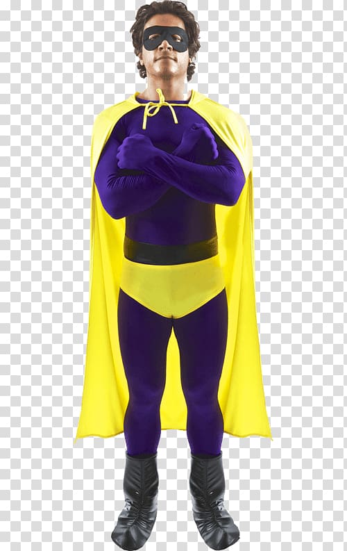 Superhero Purple Costume Yellow Pornographic film, purple transparent ...