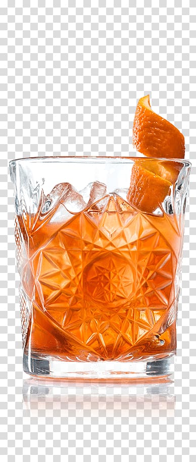Old Fashioned Ice cream Cocktail Negroni Spritz, Old fashioned cocktail transparent background PNG clipart