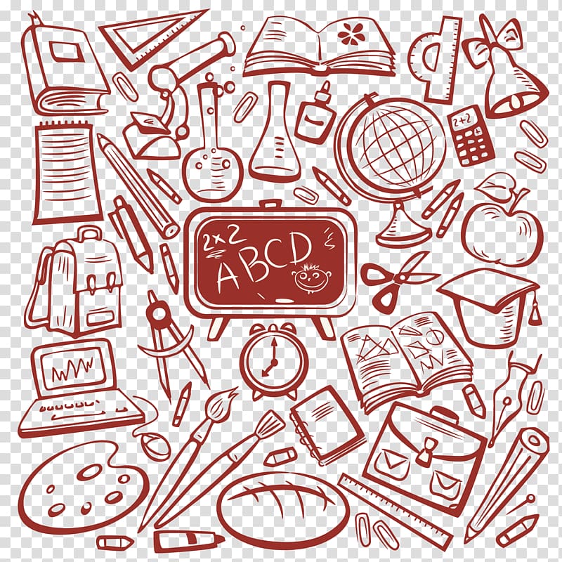 Drawing Education Sketch, hand drawn transparent background PNG clipart