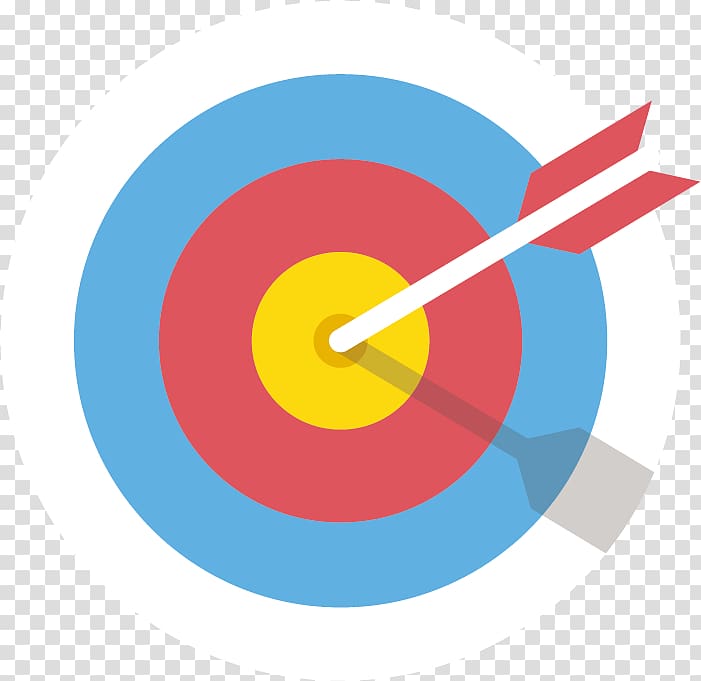 red, yellow, and white target with arrow , Web design Icon, Darts target transparent background PNG clipart