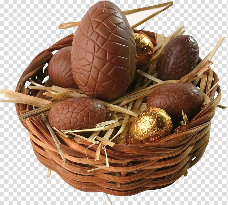 Mini Eggs Easter egg Chocolate Easter basket, chocolate transparent background PNG clipart