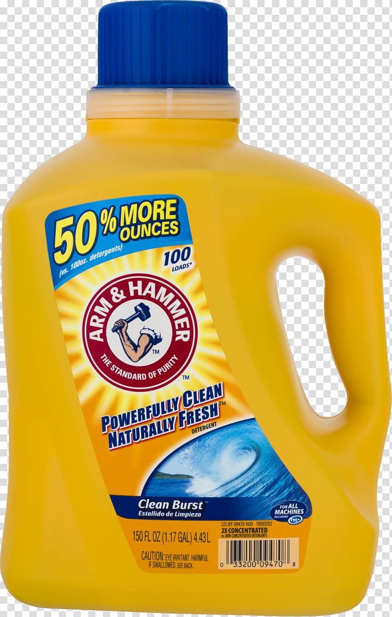 Laundry Detergent Arm & Hammer OxiClean, detergents transparent background PNG clipart