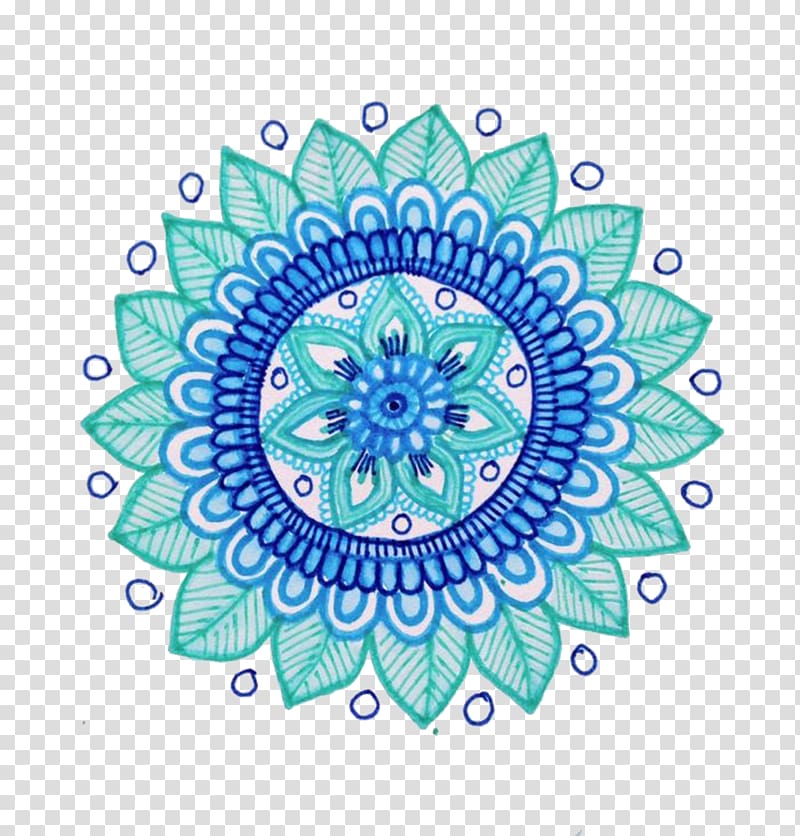 Mandala Paper Mehndi Drawing Tutorial, mandala transparent background PNG clipart