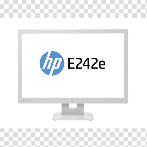 Computer Monitors Hewlett-Packard HP EliteDisplay E242e EliteDisplay E232e, LED-Monitor Hardware/Electronic LED-backlit LCD, hewlett-packard transparent background PNG clipart