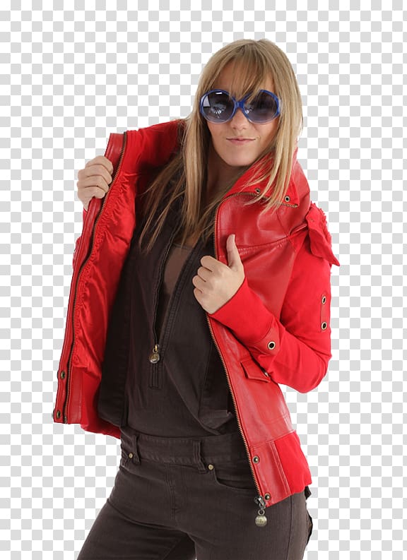 Leather jacket Sunglasses Blazer Fur, Sunglasses transparent background PNG clipart