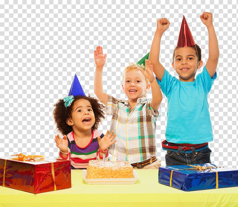 Birthday cake Party Gift, kids transparent background PNG clipart