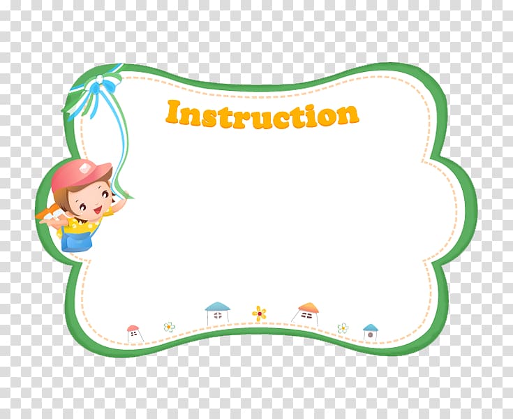 Cartoon Green Character , instruction transparent background PNG clipart