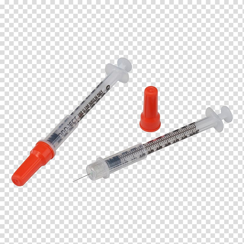 Safety syringe Hypodermic needle Insulin Milliliter, sewing needle transparent background PNG clipart