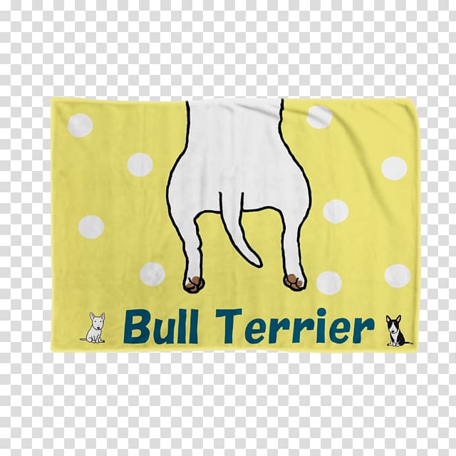 Bull Terrier Towel Place Mats Blanket Rectangle, minne transparent background PNG clipart