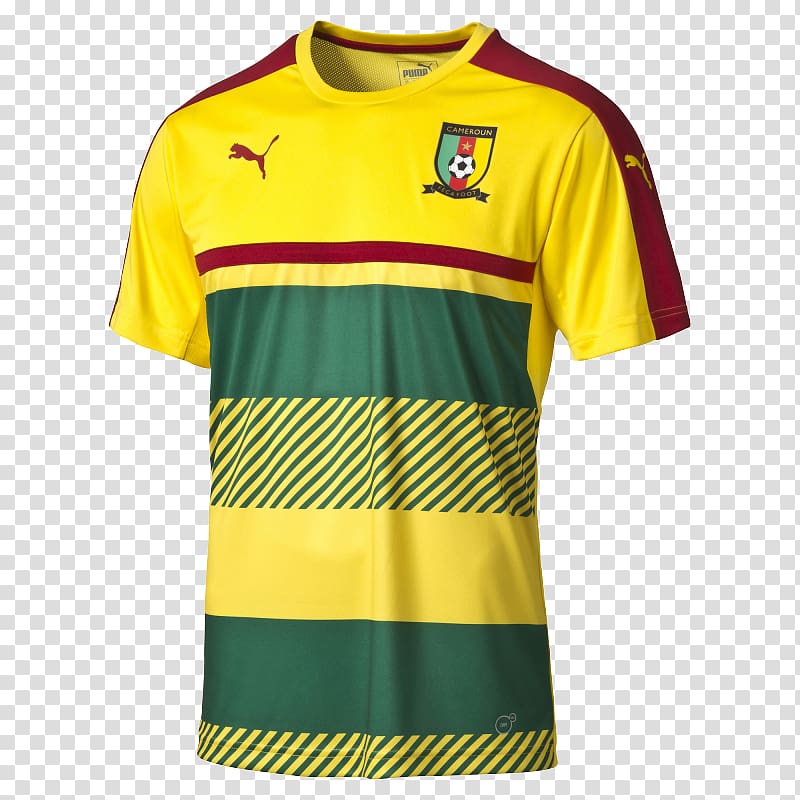 2018 World Cup Cameroon national football team Tracksuit Puma, football transparent background PNG clipart