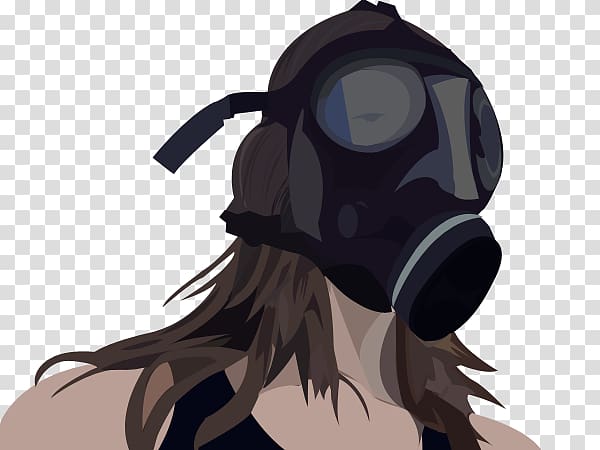 Gas mask, gas mask transparent background PNG clipart