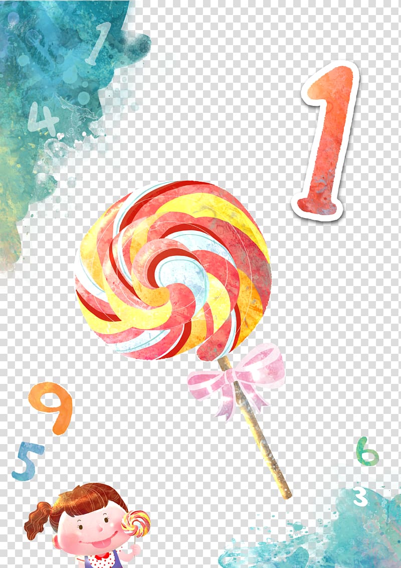 Lollipop Cartoon Illustration, Sugar cartoon cartoon transparent background PNG clipart