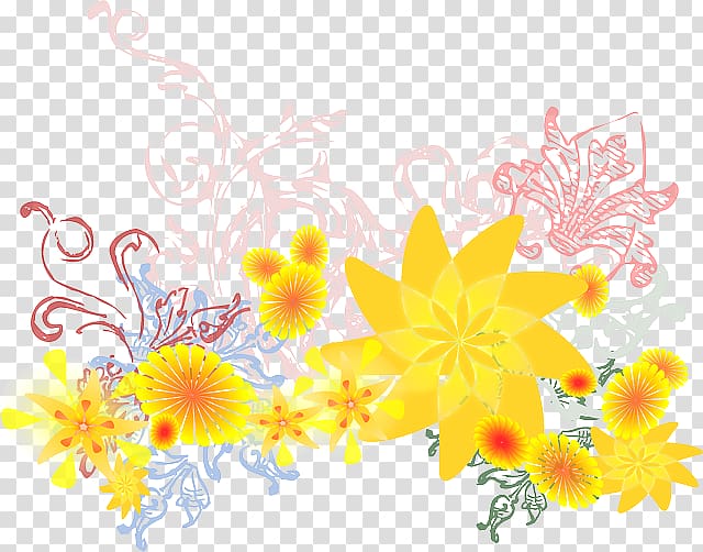 Flower , spring green curve background transparent background PNG clipart