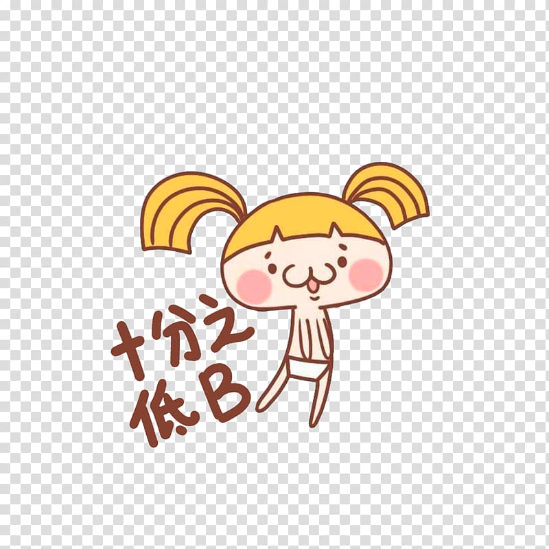 Guangdong Sticker Yue Chinese Facial expression WeChat, Very low, B transparent background PNG clipart