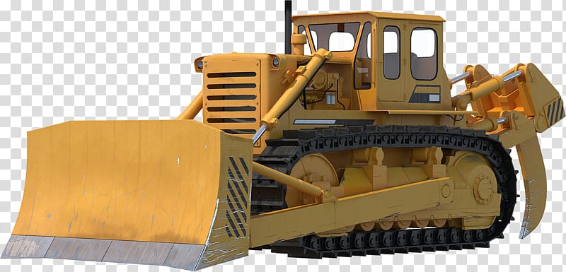 Bulldozer transparent background PNG clipart