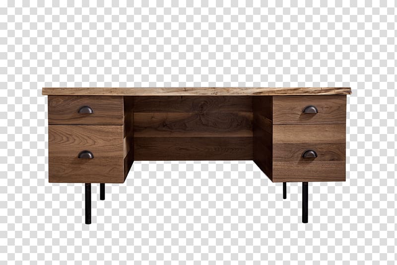 Desk Table Furniture Drawer Mid-century modern, desk transparent background PNG clipart