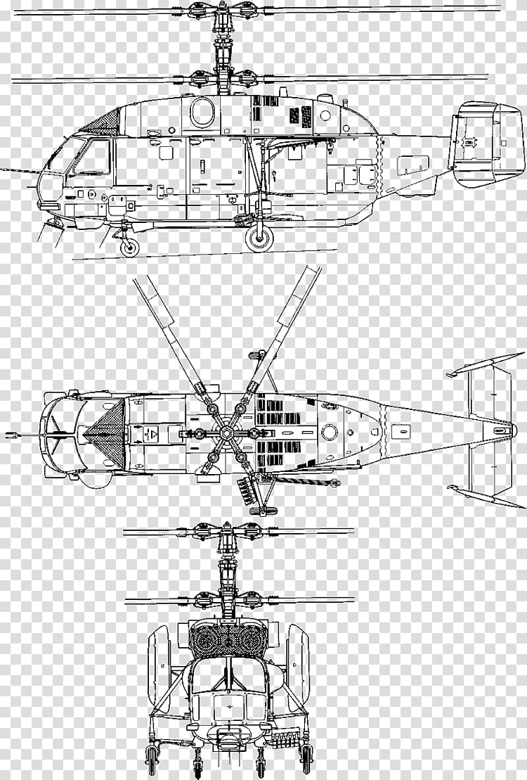 Ka-32 Helicopter rotor Ka-27 Kamov, robbinson transparent background PNG clipart